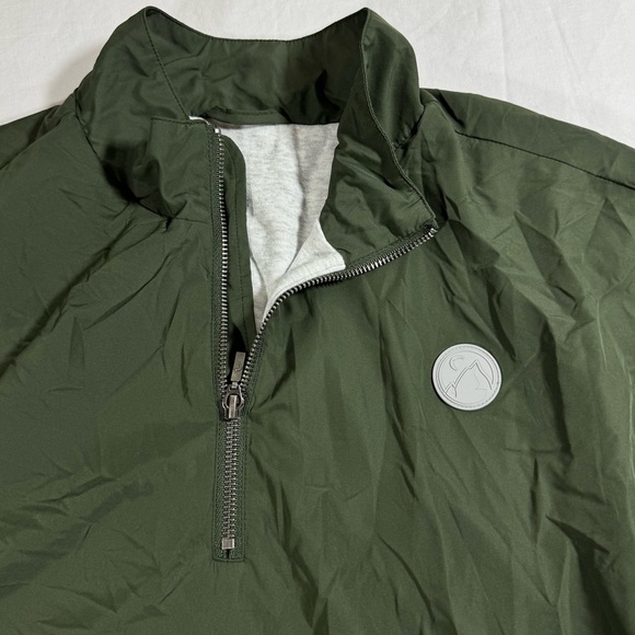 ZYIA Half Zip Green & Black Windbreaker - Picture 5 of 6